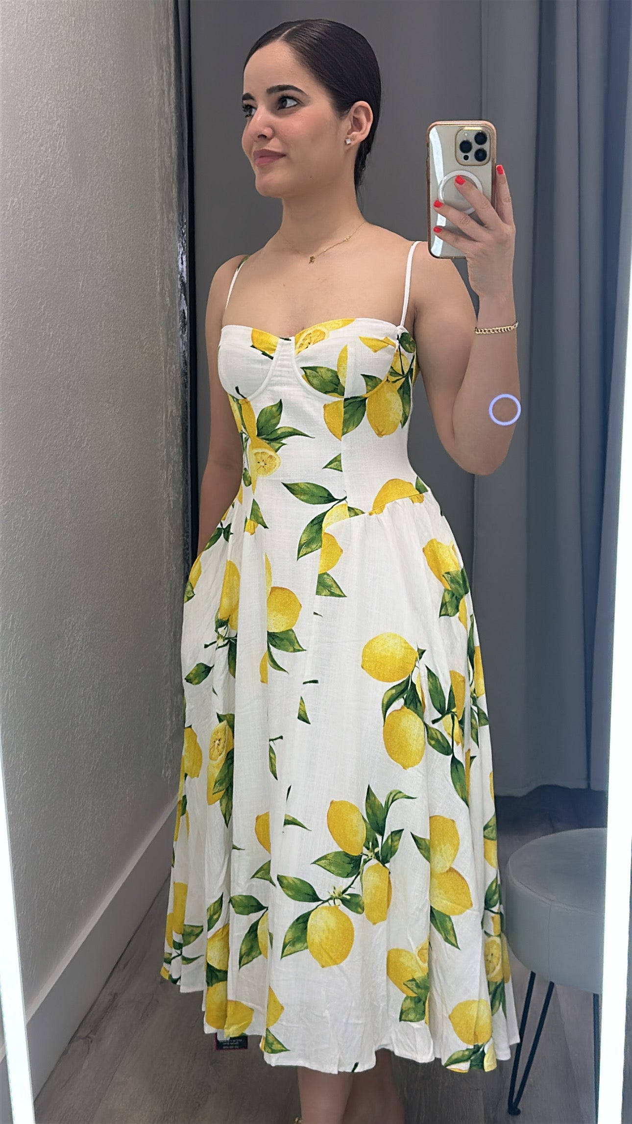 Dress lemon