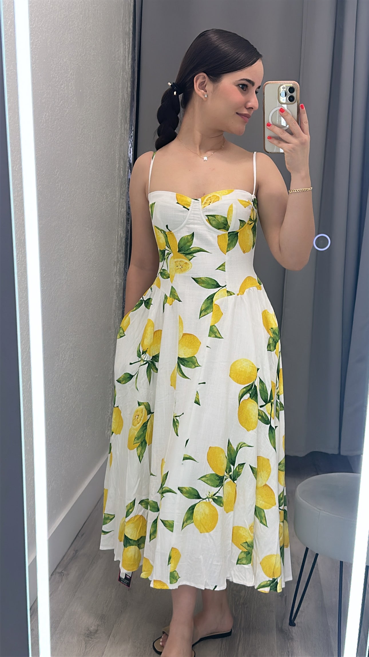 Dress lemon