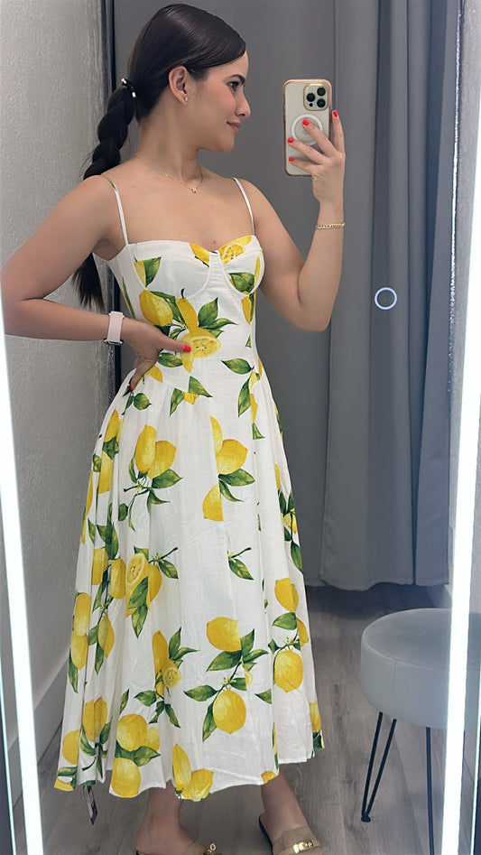 Dress lemon